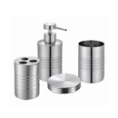 Stainless Steel Bathroom Set 
